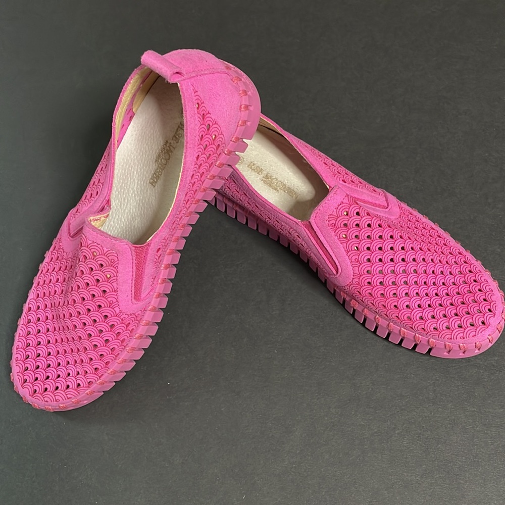 🛍️sold🛍️ILSE JACOBSEN Loafers Tulip 140 Perforated Slip-On Sneaker 5.5 Rose - Picture 6 of 10